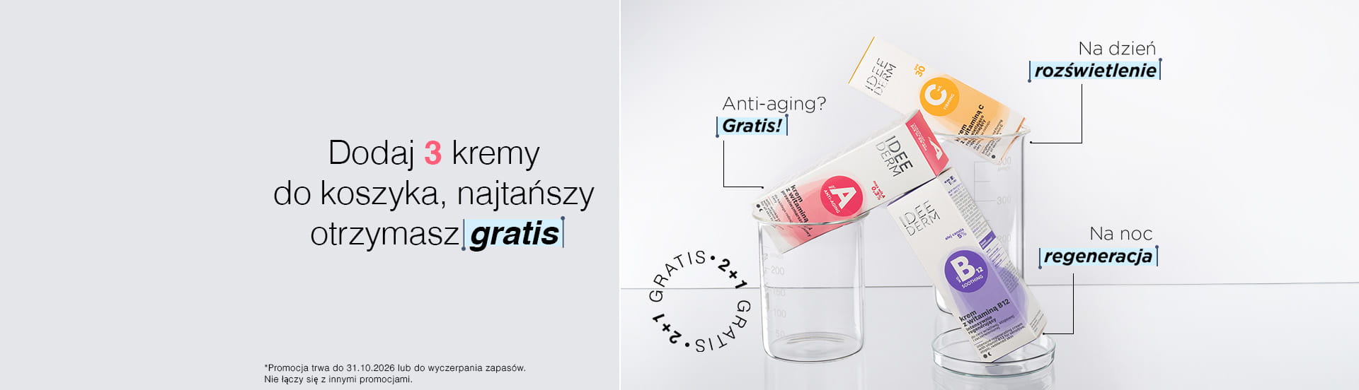 Idee Derm 2+1 gratis