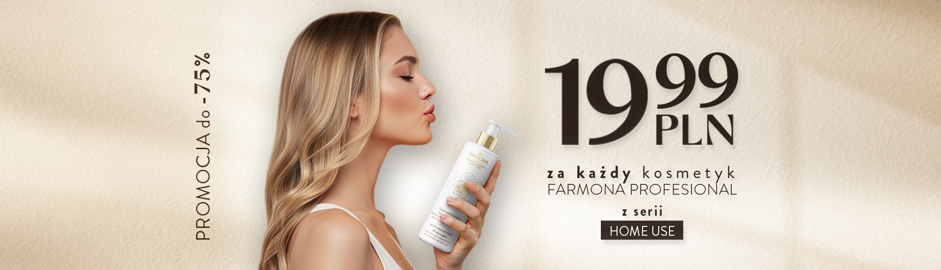 Farmona Professional -75% na kosmetyki z serii HOME USE
