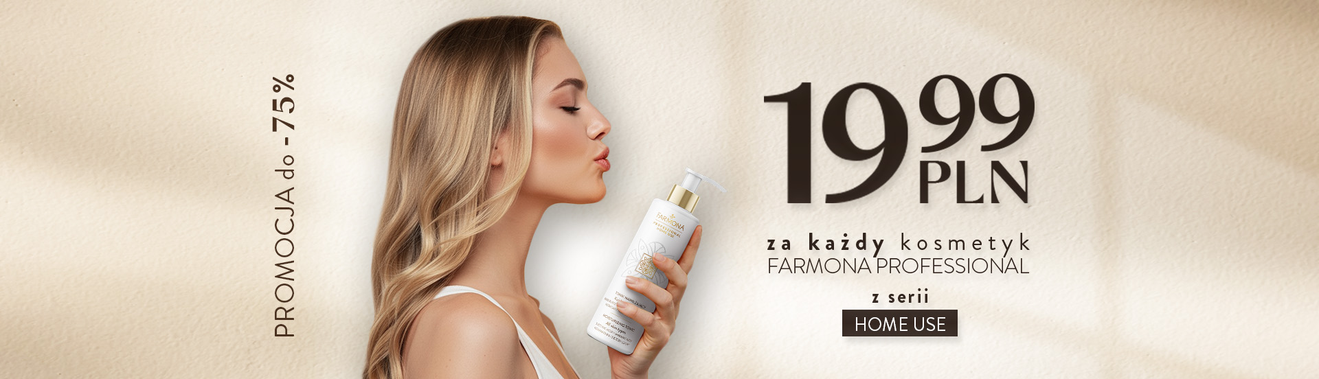 Farmona Professional -75% na kosmetyki z serii HOME USE